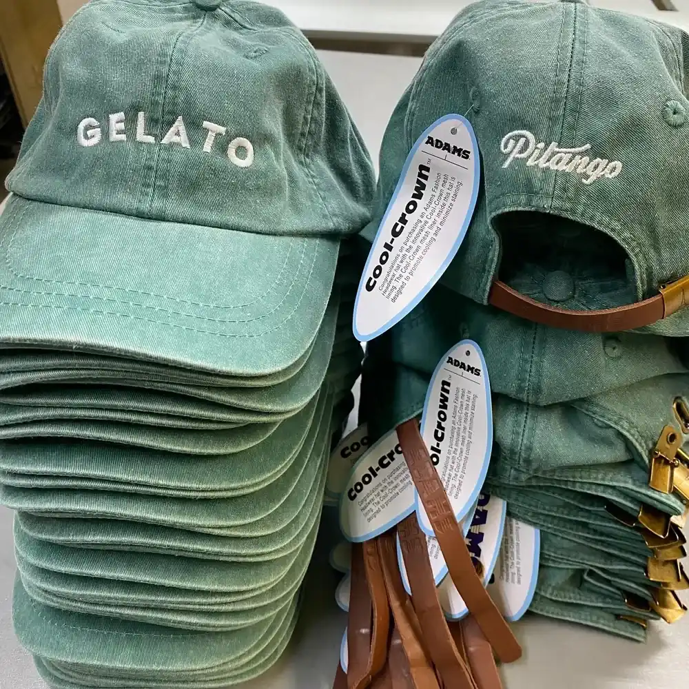 Embroidered caps for trade teams — workwear printing Woking